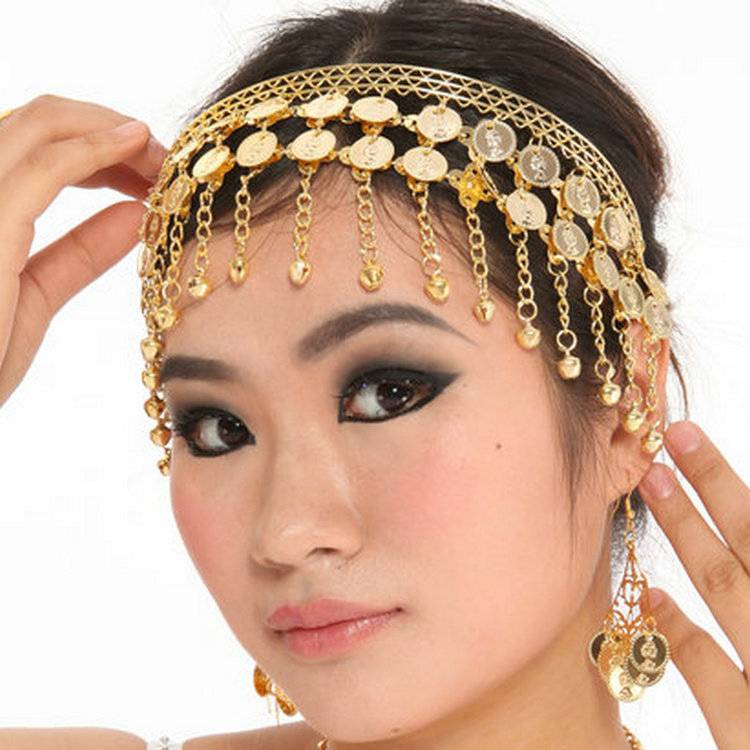 Gold square haircard